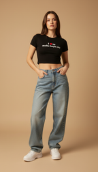 I ❤️ To Make Boys Cry Baby Tee