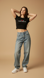 I ❤️ To Make Boys Cry Baby Tee