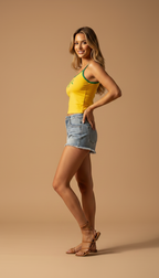 Brazil Match Day Babe Vest
