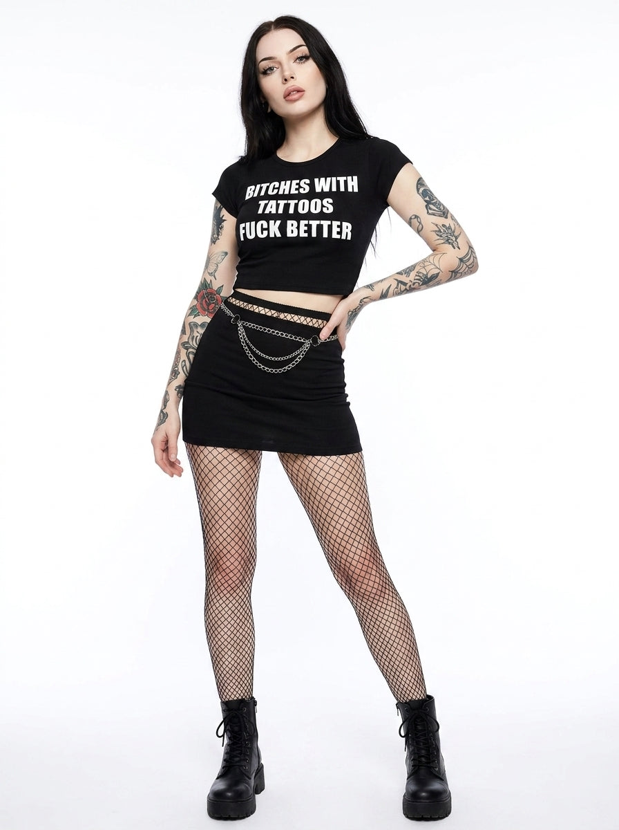 Bitches With Tattoos Fuck Better Baby Tee